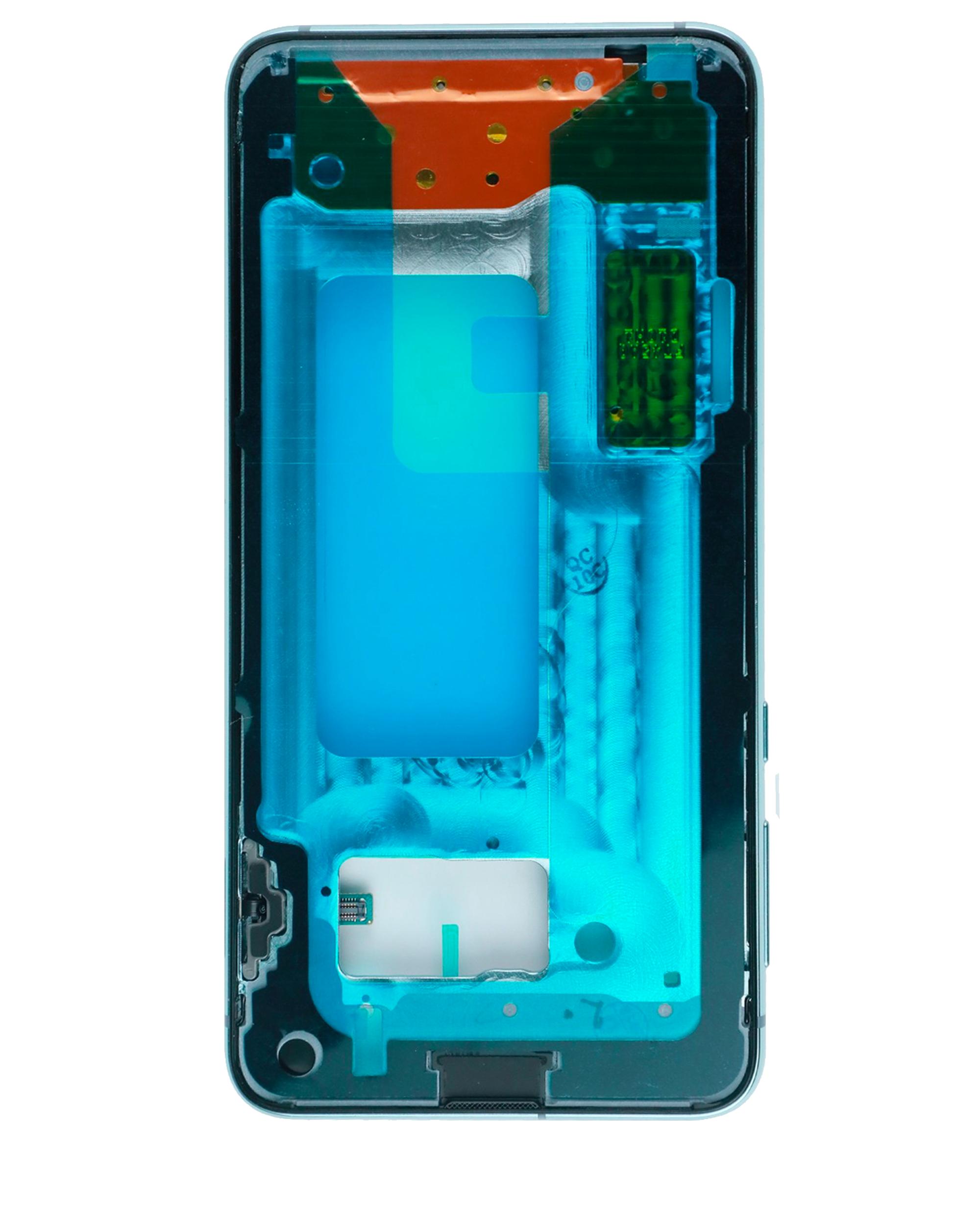 Mittelrahmen für Samsung Galaxy S10E (mit Kleinteilen) (Prism Green) – Bild 2