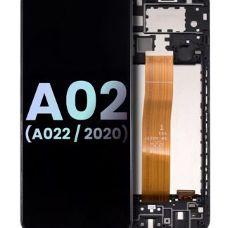 LCD Display mit Rahmen für Samsung Galaxy A02 (A022 / 2022) (Service Pack)