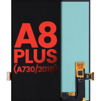 OLED Display ohne Rahmen für Samsung Galaxy A8 Plus (A730 / 2018) (Aftermarket Plus)