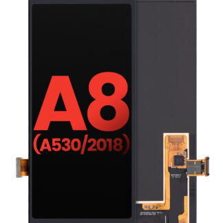 OLED Display ohne Rahmen für Samsung Galaxy A8 (A530 / 2018) (Aftermarket Plus)