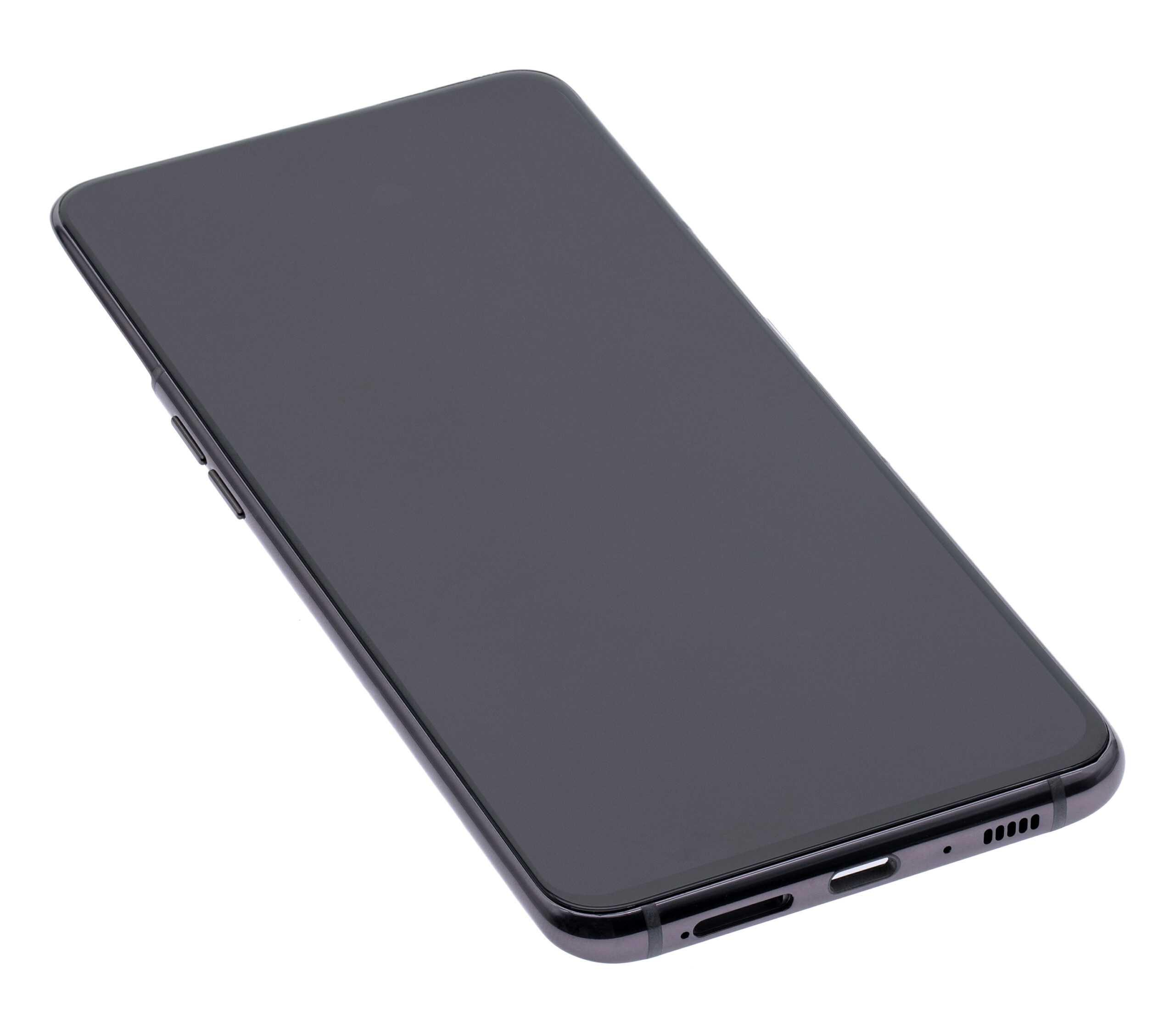 OLED Display mit Rahmen für Samsung Galaxy A80 (A805 / 2019) (professionell aufgearbeitet) (Phantom Black) – Bild 3