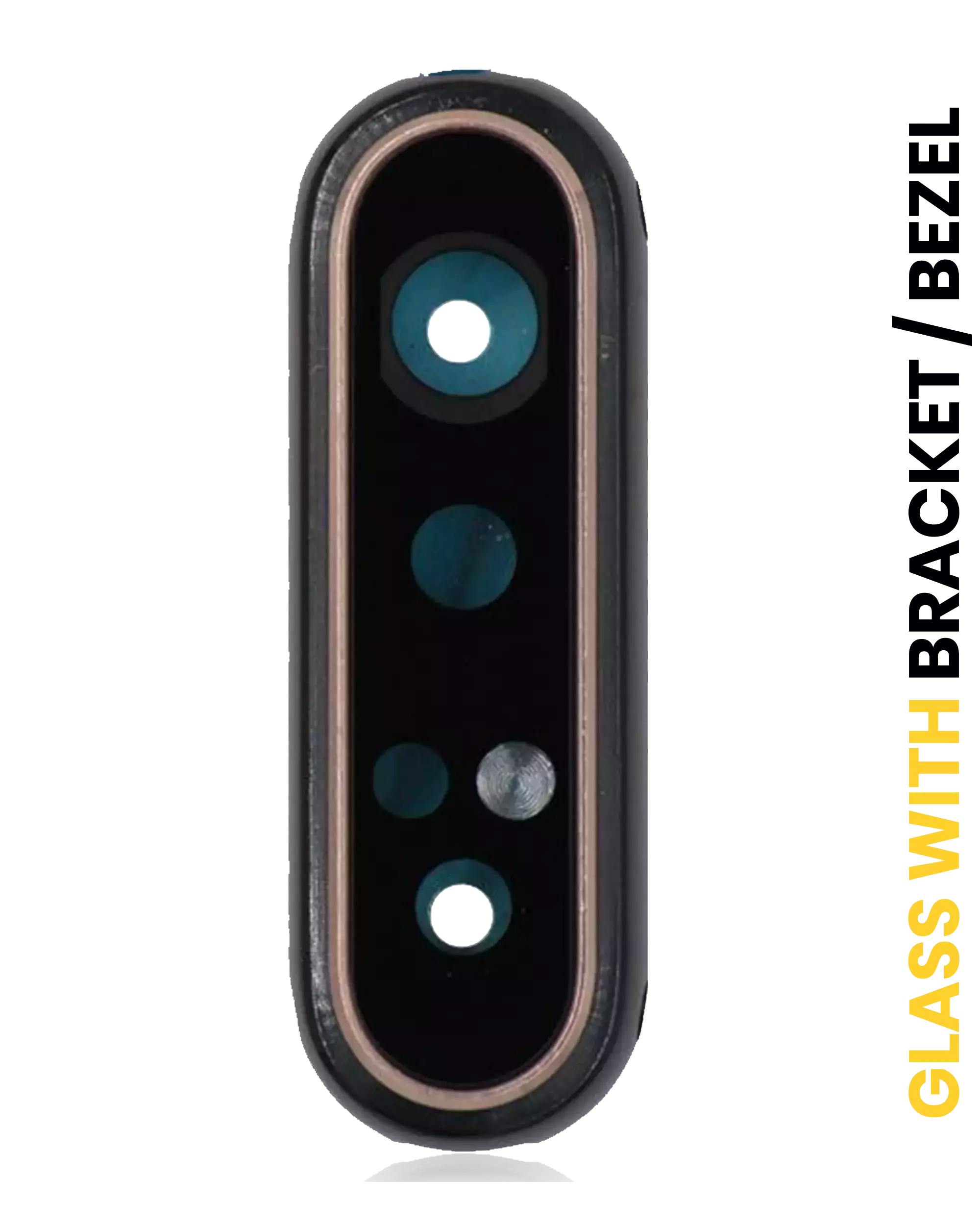 Rückdeckelglas für Samsung Galaxy A80 (A805 / 2019) (Ghost White) – Bild 3