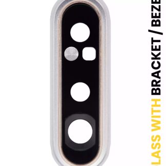 Rückkamera-Glas mit Halterung / Blende für Samsung Galaxy A80 (A805 / 2019) (Ghost White)