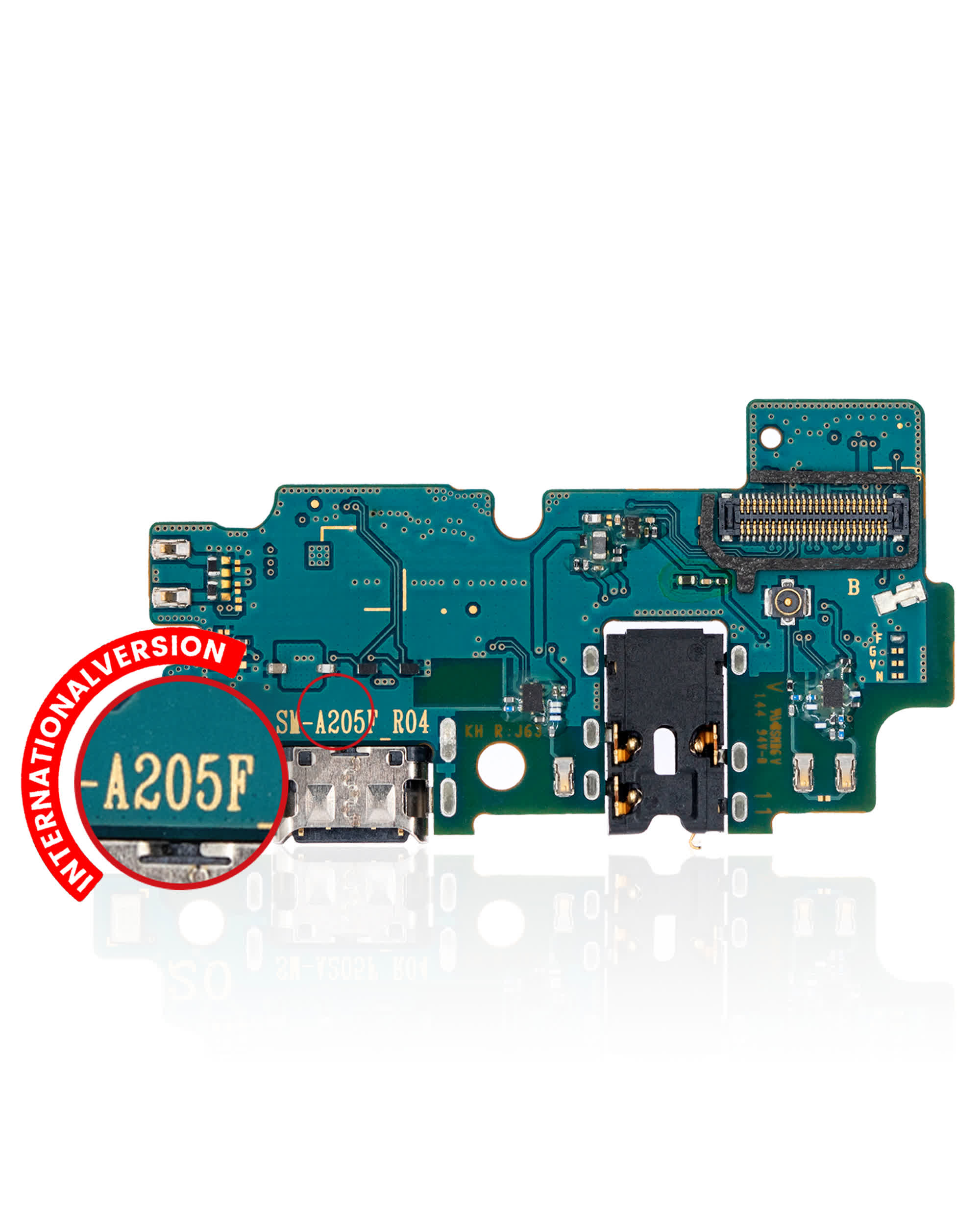 Ladebuchse mit Platine für Samsung Galaxy A20 (A205 / 2019) (International Version) (Premium)