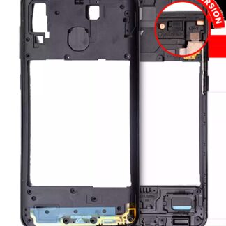 Mittelrahmen für Samsung Galaxy A20 (A205 / 2019) (US-Version) (Black (Schwarz))