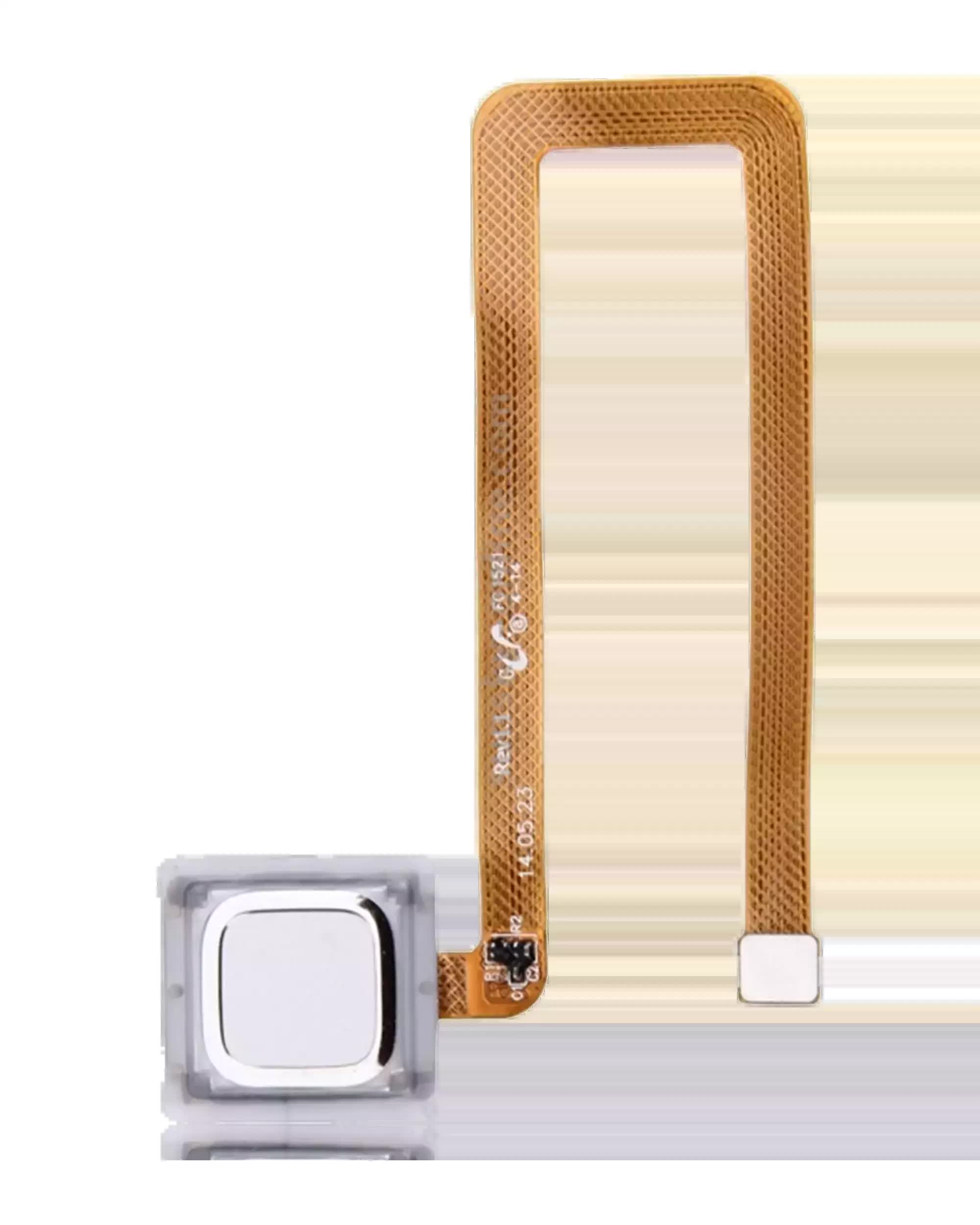 Fingerabdrucksensor mit Flexkabel für Huawei Mate 7 (Silver (Silber))