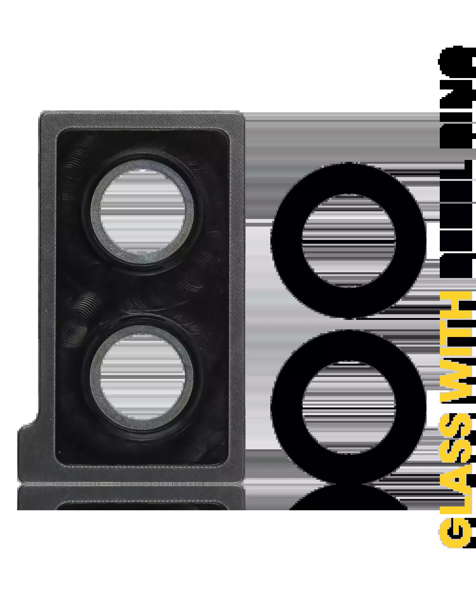 Rückkamera-Glas mit Blendenring für Huawei Mate 10 (Black (Schwarz))