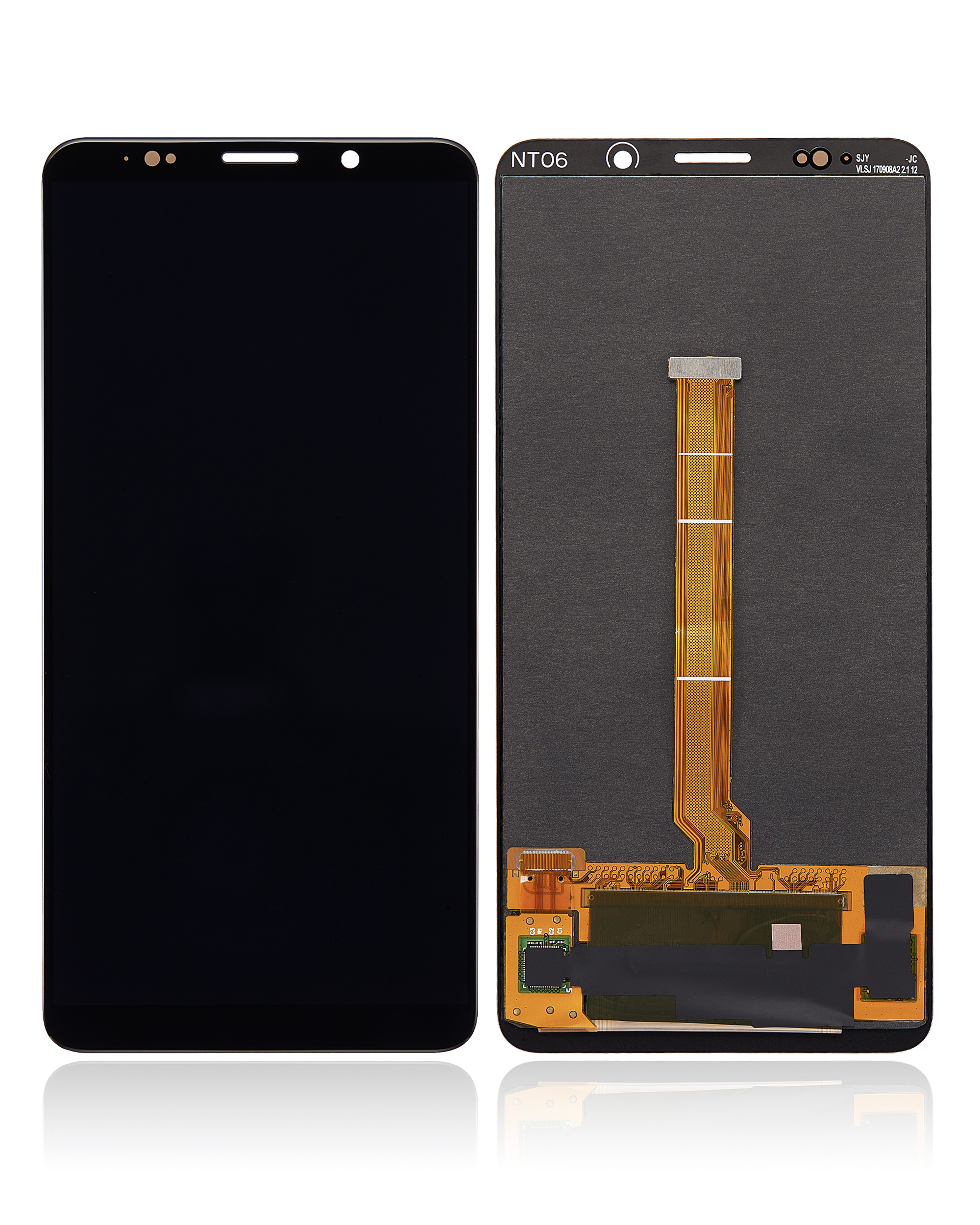 OLED Display ohne Rahmen für Huawei Mate 10 Pro (Aftermarket Plus) (Titanium Gray (Grau)) – Bild 2