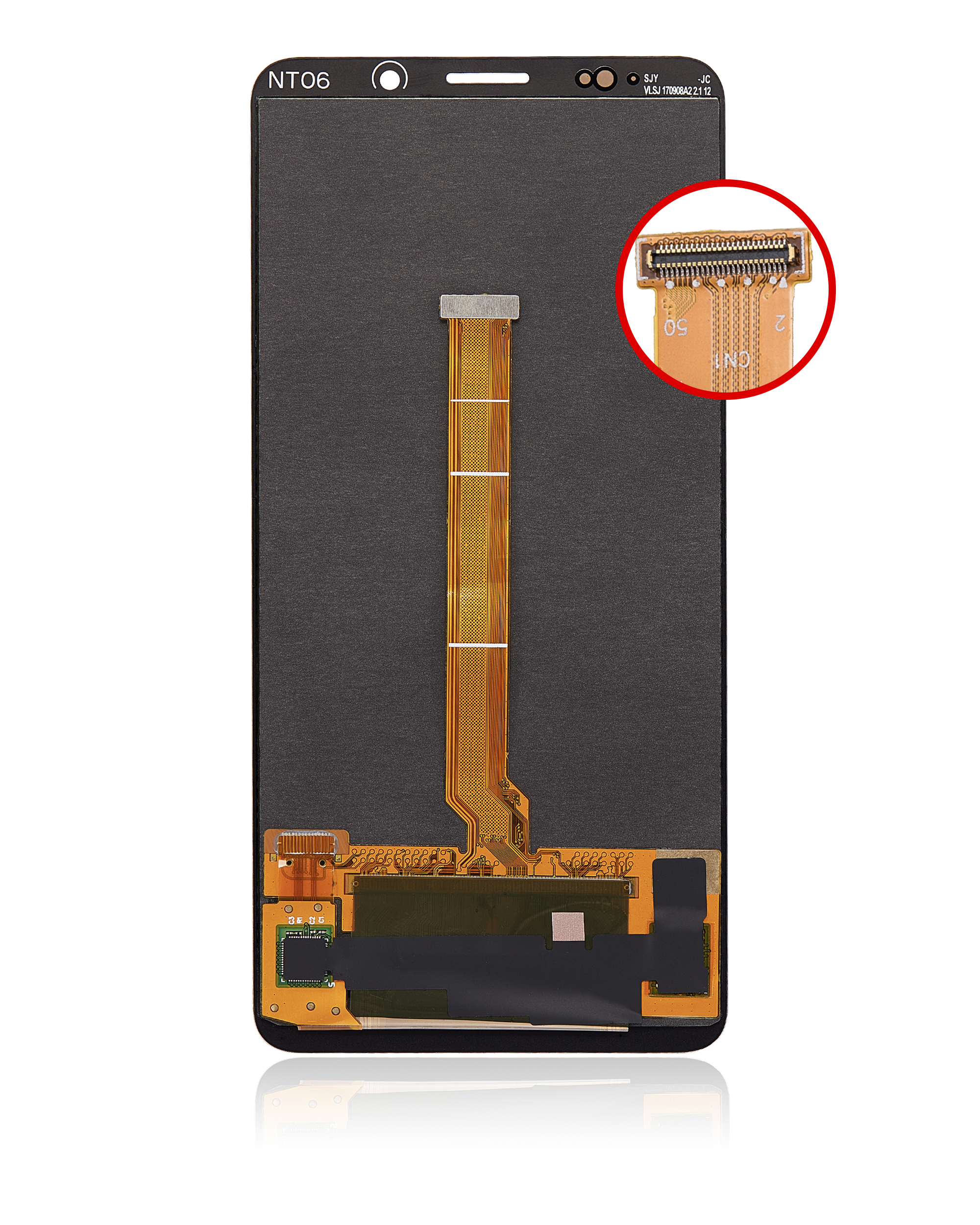 OLED Display ohne Rahmen für Huawei Mate 10 Pro (Aftermarket Plus) (Titanium Gray (Grau)) – Bild 4