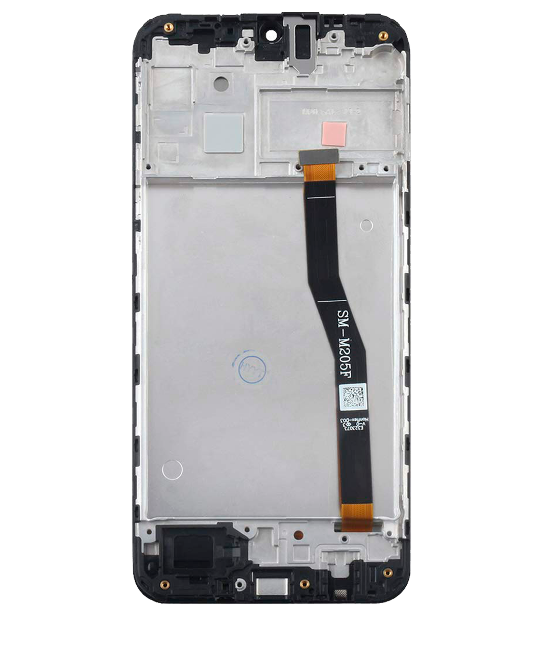 OLED Display mit Rahmen für Samsung Galaxy M20 (M205 / 2019) (Service Pack) – Bild 3
