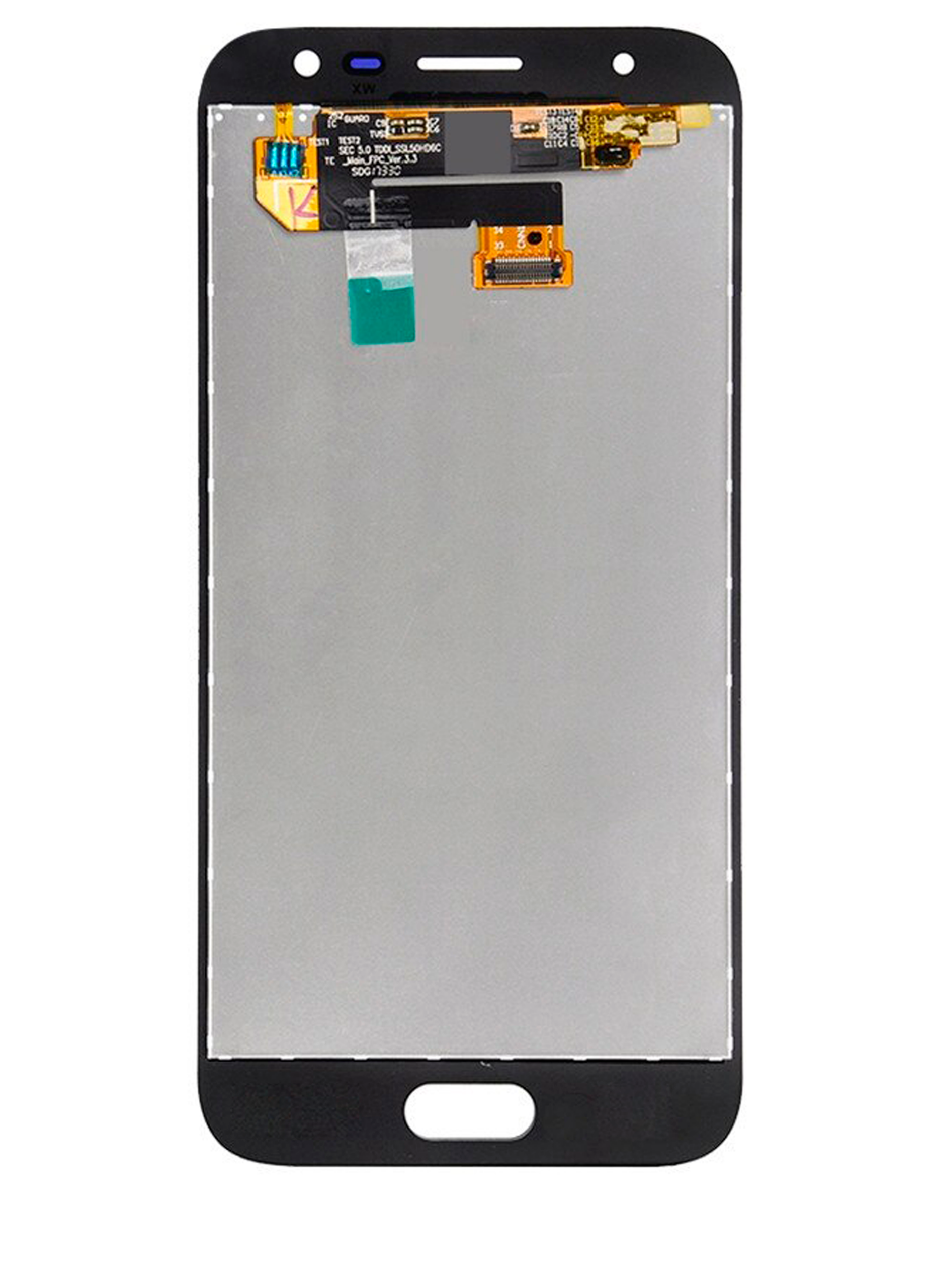 OLED Display ohne Rahmen für Samsung Galaxy J3 Pro (J330 / 2017) (Service Pack) (Black (Schwarz)) – Bild 2