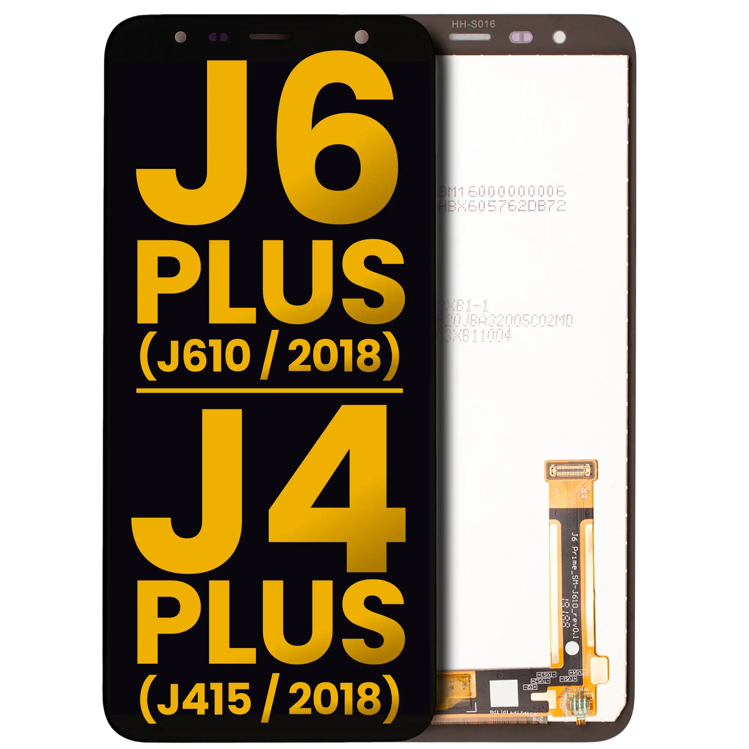 OLED Display ohne Rahmen für Samsung Galaxy J3 Pro (J330 / 2017) (Service Pack) (Black (Schwarz)) – Bild 3