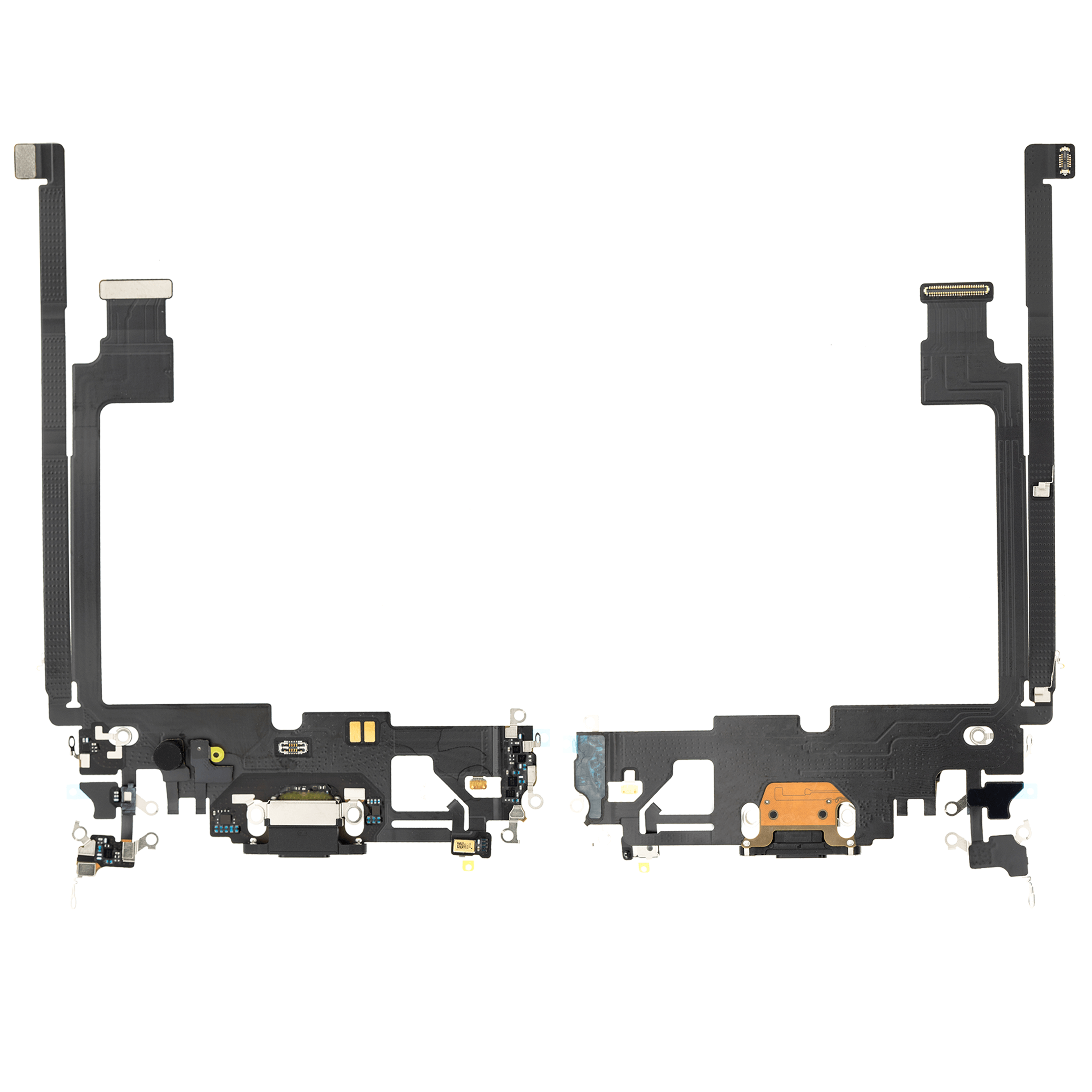 Ladebuchse Flexkabel für iPhone 12 Pro Max (ausgebautes Originalteil) (Graphite) – Bild 2