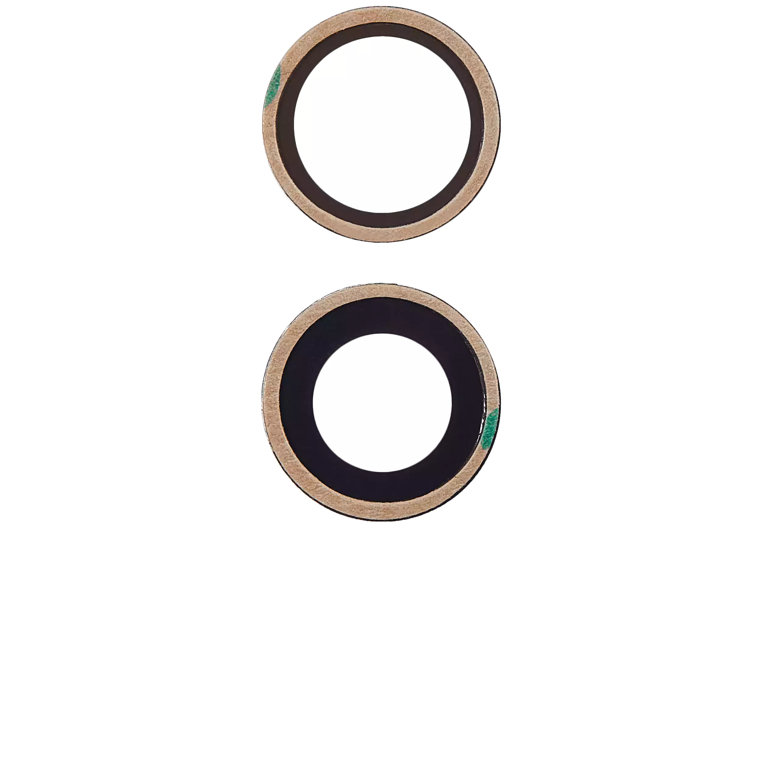 Rückkamera-Glas (nur Glas) mit Klebefolie für iPhone 12 / 12 Mini (2-teiliges Set) (Real Sapphire) (Premium) (10er-Pack) – Bild 2
