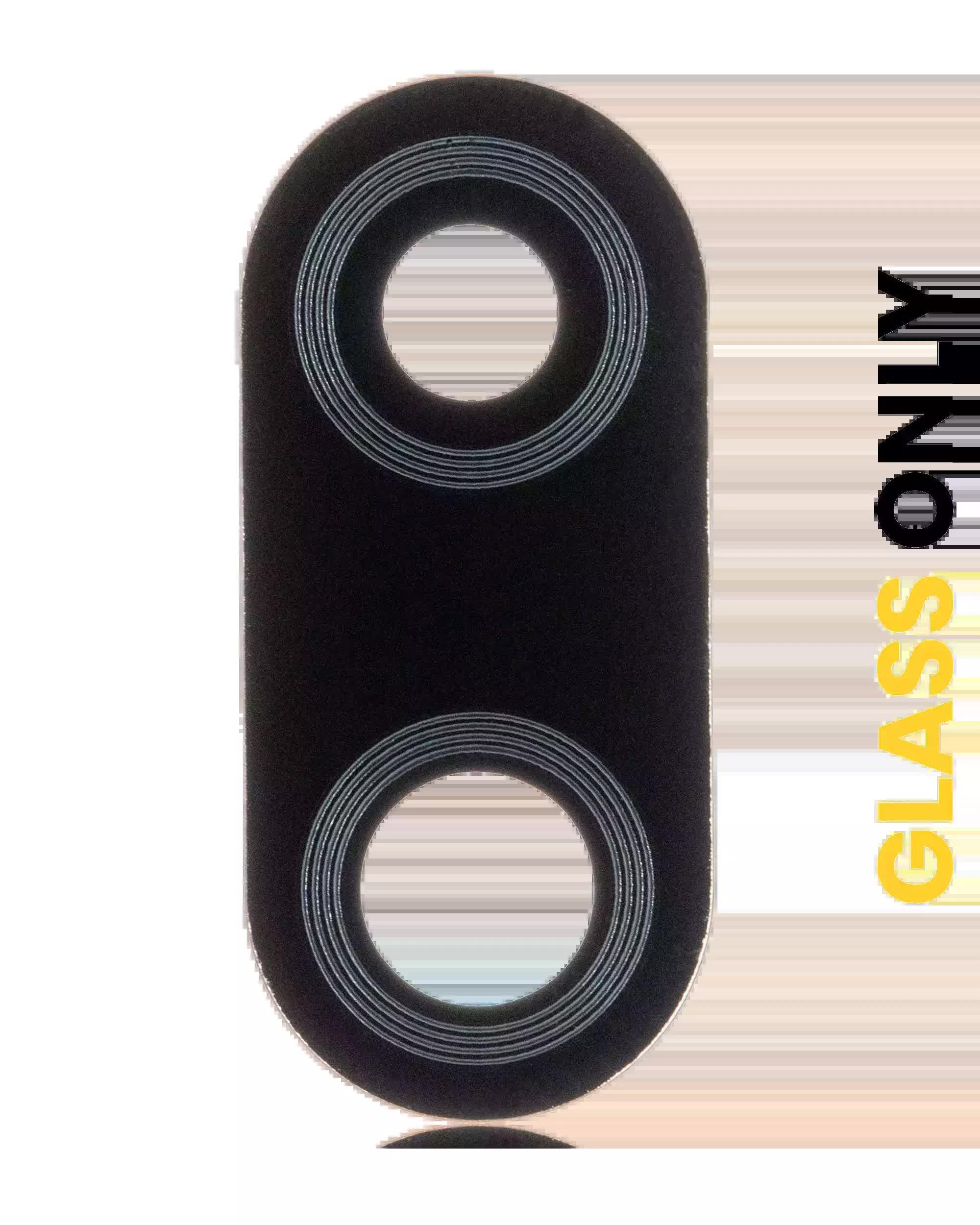 Rückkamera-Glas (nur Glas) mit Klebefolie für Motorola Moto E6 Plus (XT2025 / 2019) (Polished Graphite)