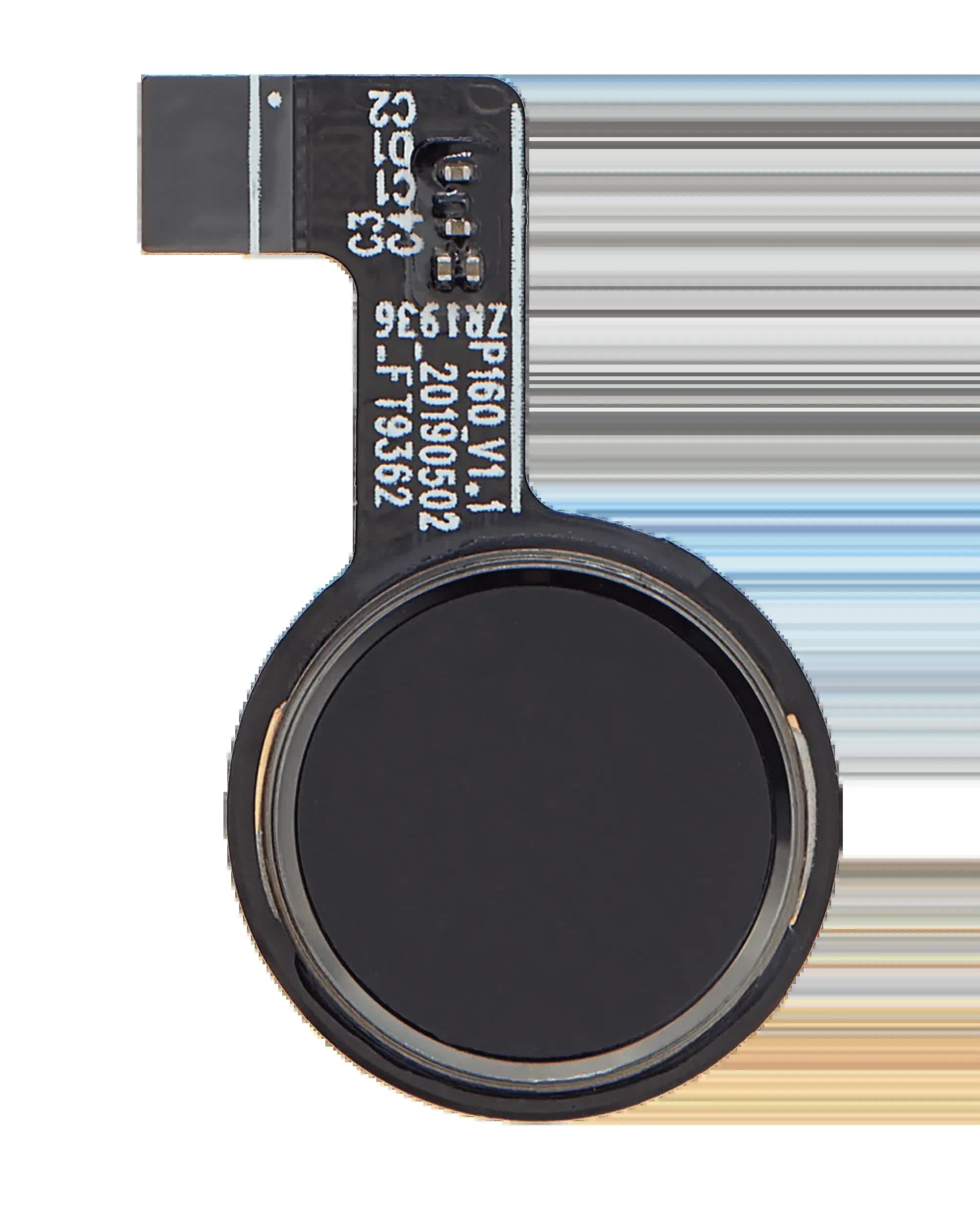 Fingerabdrucksensor mit Flexkabel für Motorola Moto E6 Plus (XT2025 / 2019) (Polished Graphite)