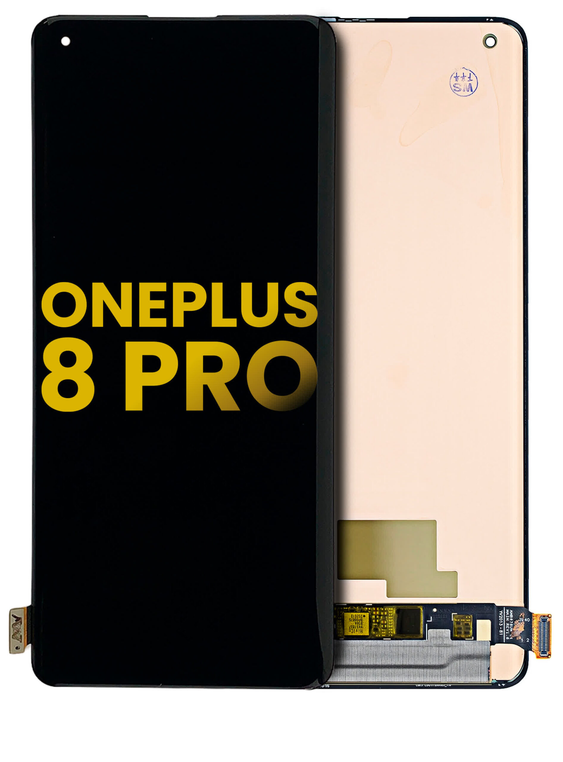 OLED Display ohne Rahmen für OnePlus 8 Pro (professionell aufgearbeitet)