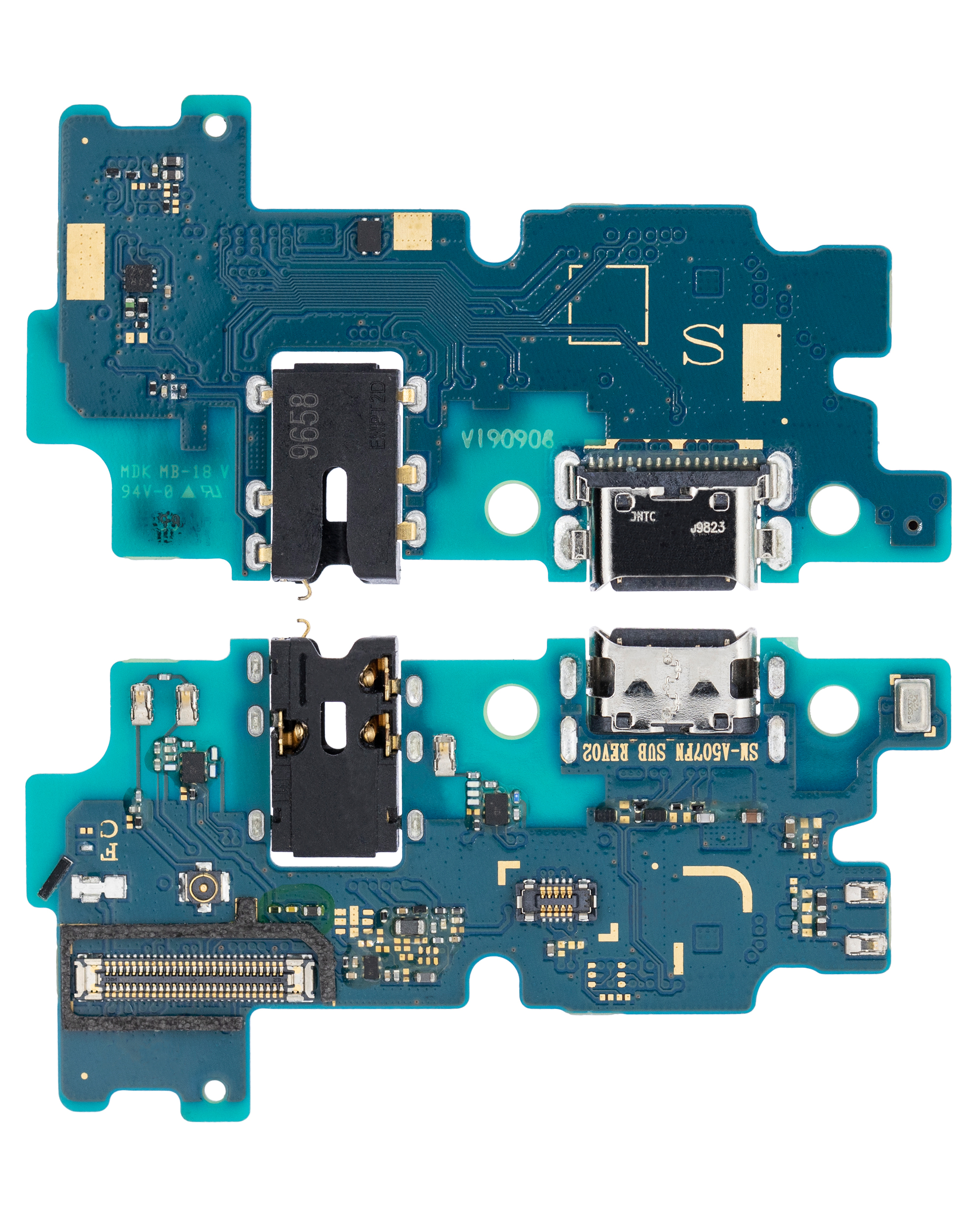 Ladebuchse mit PCB-Platine für Samsung Galaxy A50s (A507 / 2019) (Premium) – Bild 2