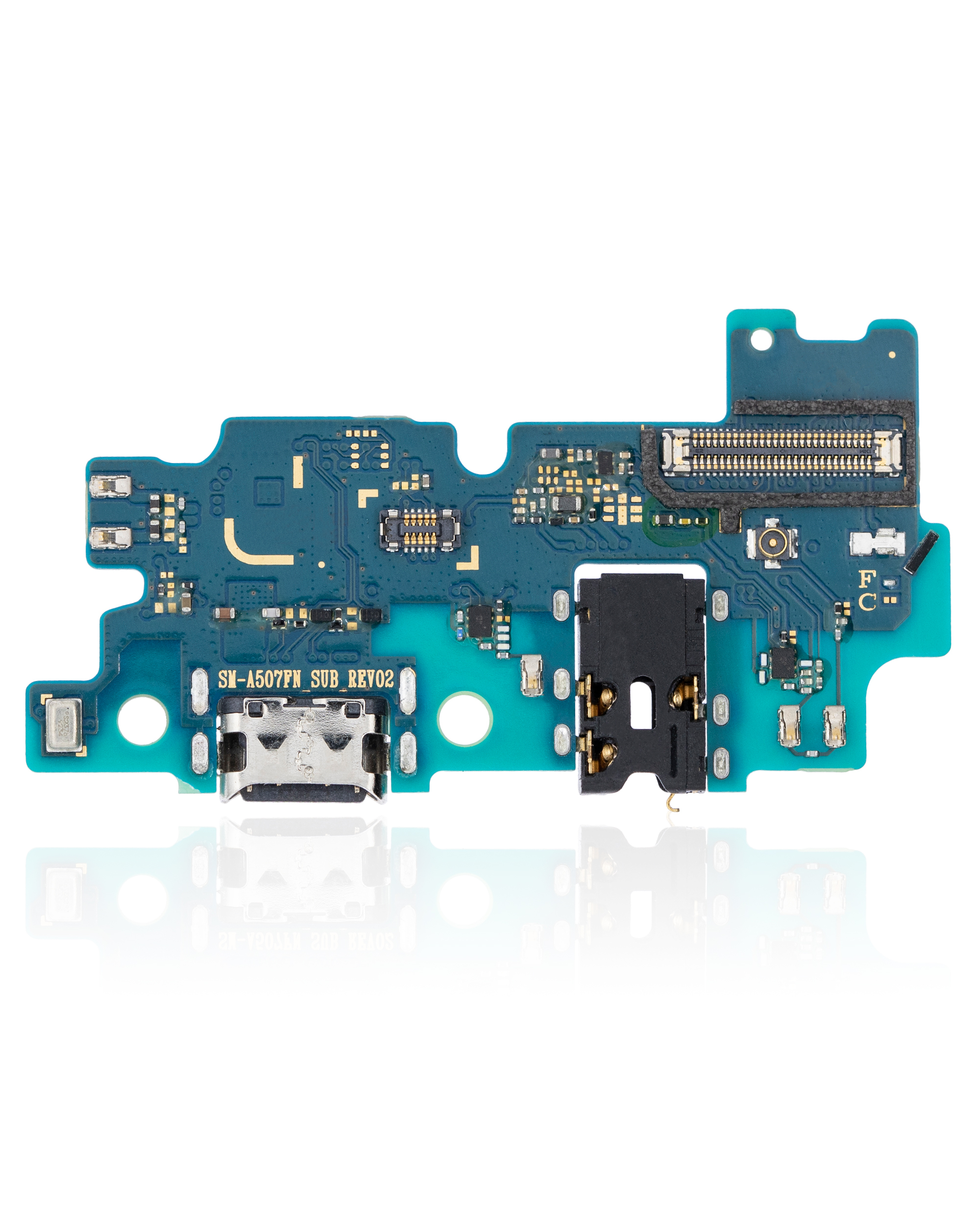 Ladebuchse mit PCB-Platine für Samsung Galaxy A50s (A507 / 2019) (Premium) – Bild 3