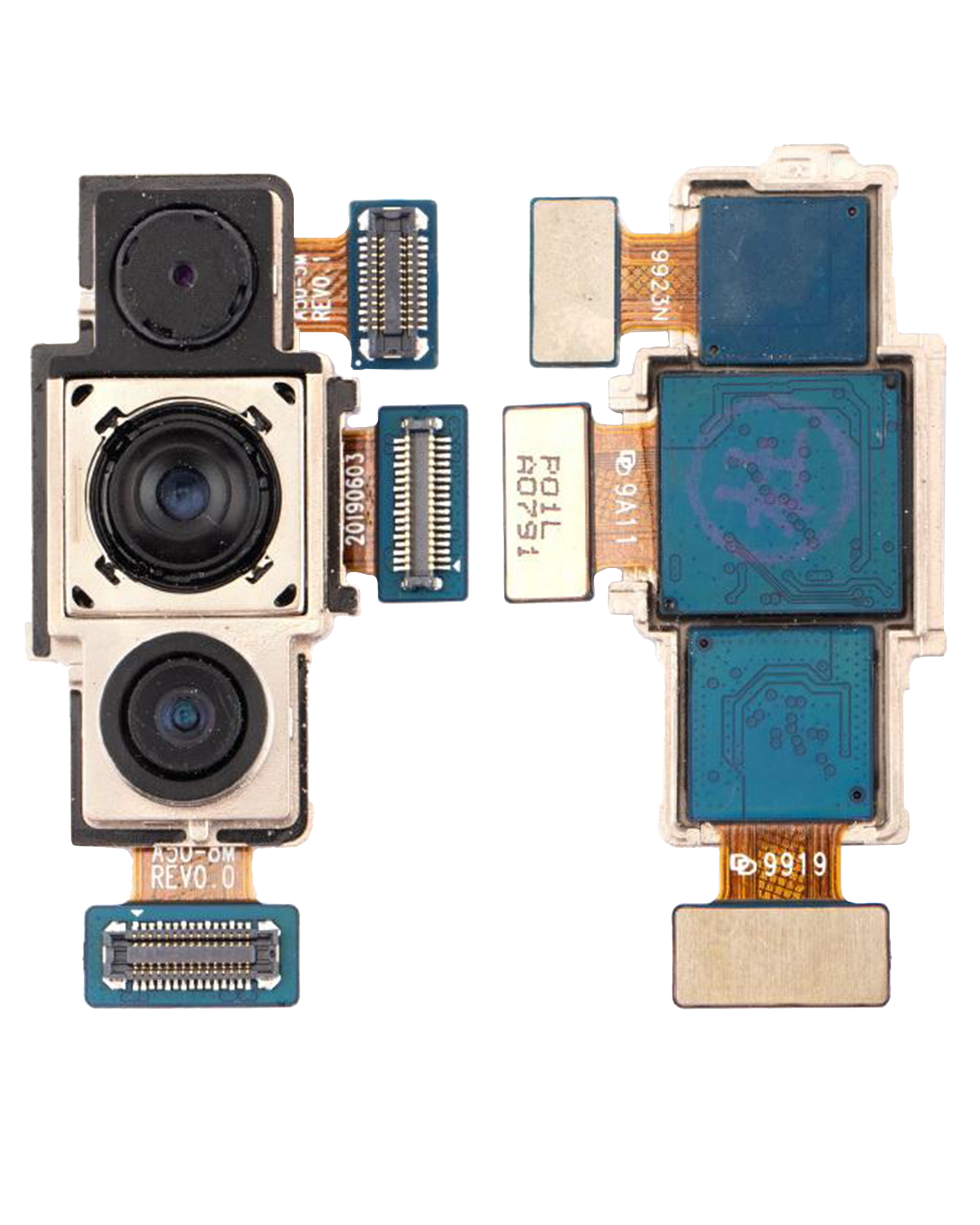 Rückkamera (Wide & Ultraweitwinkel & Tiefe) für Samsung Galaxy A50s (A507 / 2019) – Bild 3