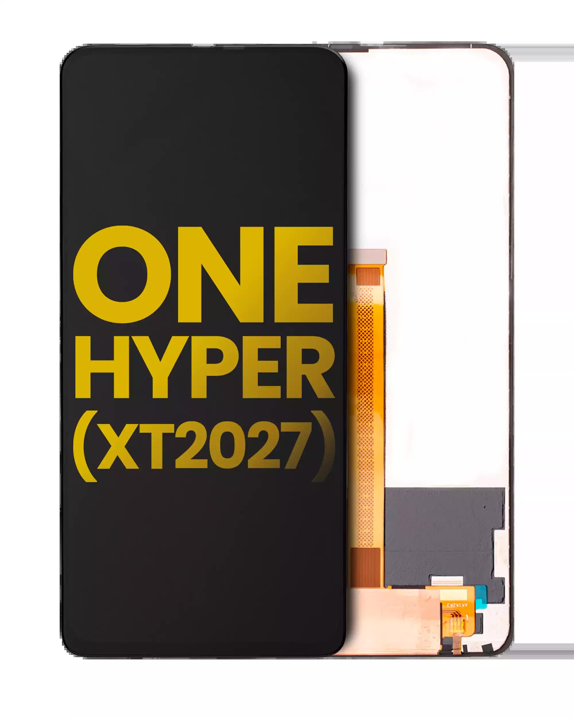 LCD Display ohne Rahmen für Motorola One Hyper (XT2027 / 2020) (professionell aufgearbeitet)