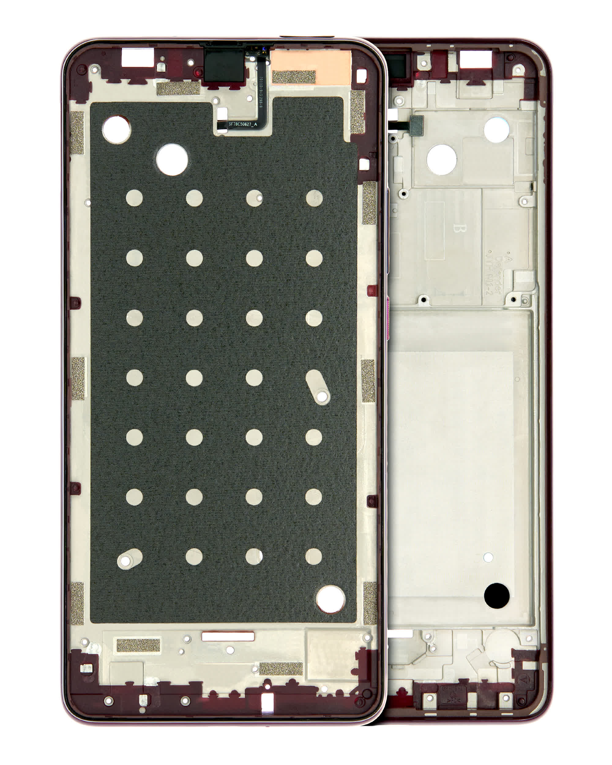 Mittelrahmen für Motorola One Hyper (XT2027 / 2020) (Fresh Orchid)