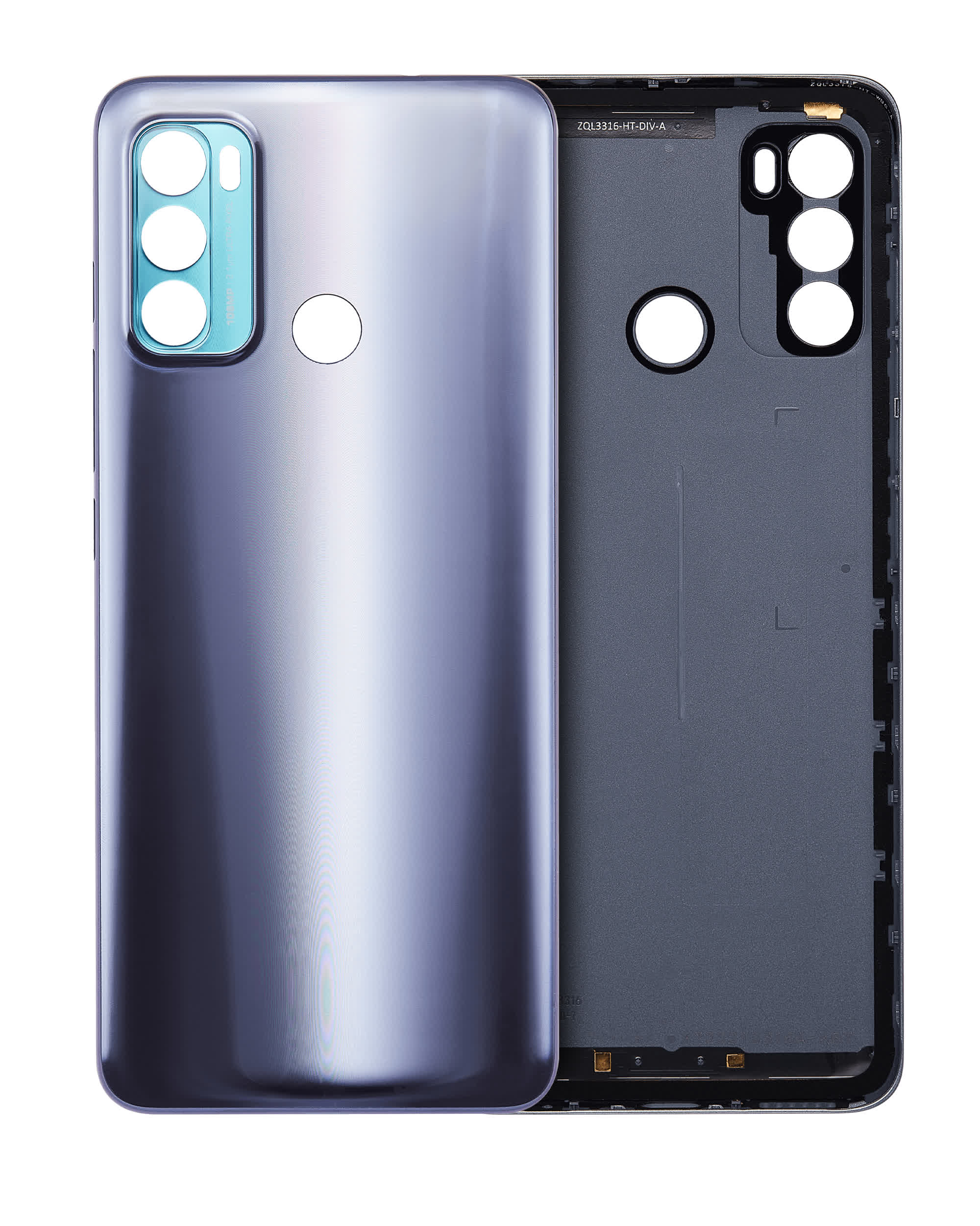 Rückdeckelglas für Motorola Moto G40 Fusion (XT2147-1 / 2021) (Dynamic Gray)