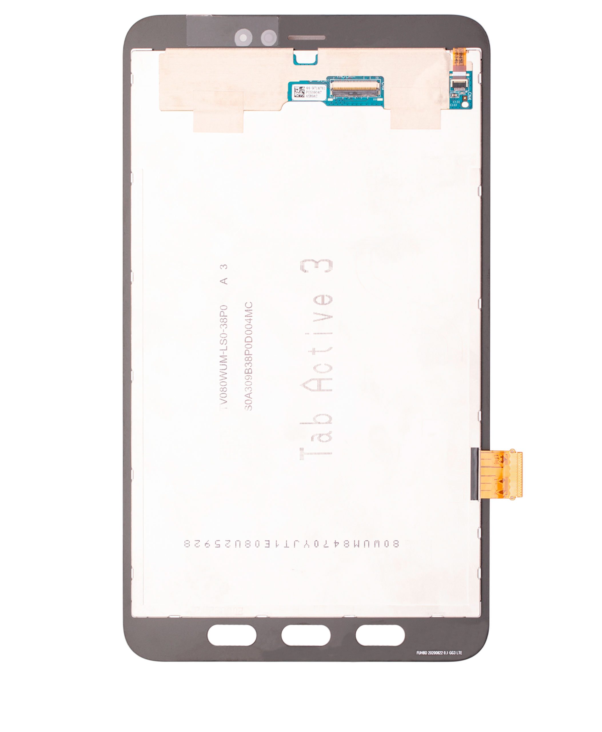 LCD Display ohne Rahmen für Samsung Galaxy Tab Active 3 8.0" (T570) (2020) (WiFi Version) (professionell aufgearbeitet) – Bild 3