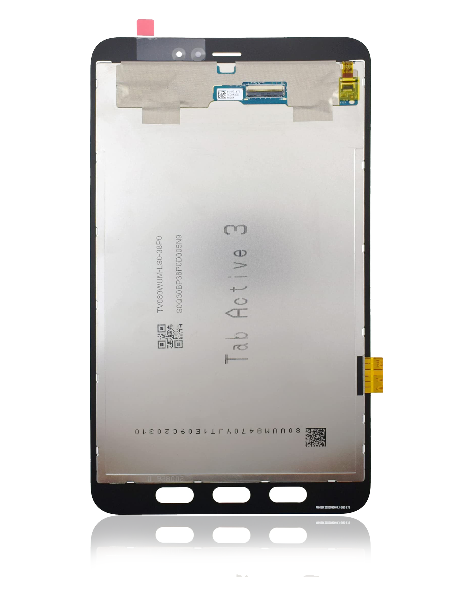 LCD Display ohne Rahmen für Samsung Galaxy Tab Active 3 8.0" (T575 / T577) (LTE Version) (professionell aufgearbeitet) – Bild 3