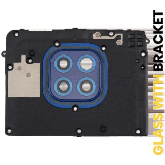 Rückkamera-Glas mit Halterung für Motorola Moto G Power (XT2117 / 2021) (Blue (Blau))