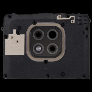 Rückkamera-Glas mit Halterung für Motorola Moto G Power (XT2117 / 2021) (Flash Gray)