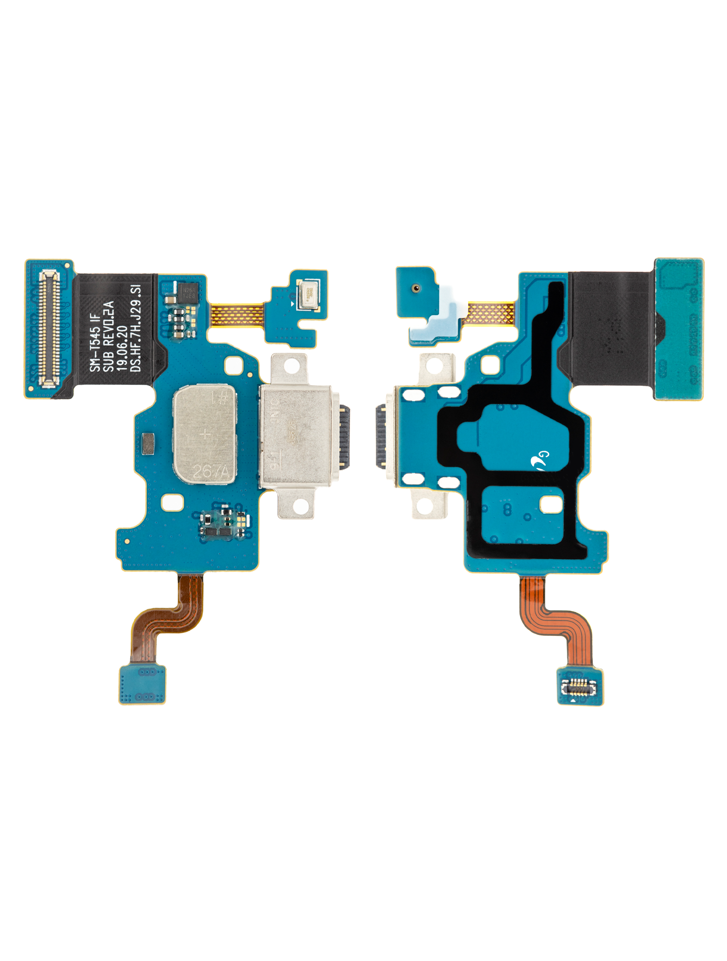Ladebuchse Flexkabel mit Microphone für Samsung Galaxy Tab Active Pro 10.1" (T545 / T540 / T547) (2019) (Premium) – Bild 2