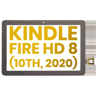 Touchscreen-Digitizer für Amazon Kindle Fire HD 8 (10th Gen, 2020) (Black (Schwarz))