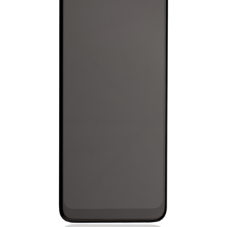 LCD Display mit Rahmen für T-Mobile Revvl 4 Plus (5062 / 2020) / Alcatel 3X (5061 / 2020) (professionell aufgearbeitet) (Black (Schwarz))