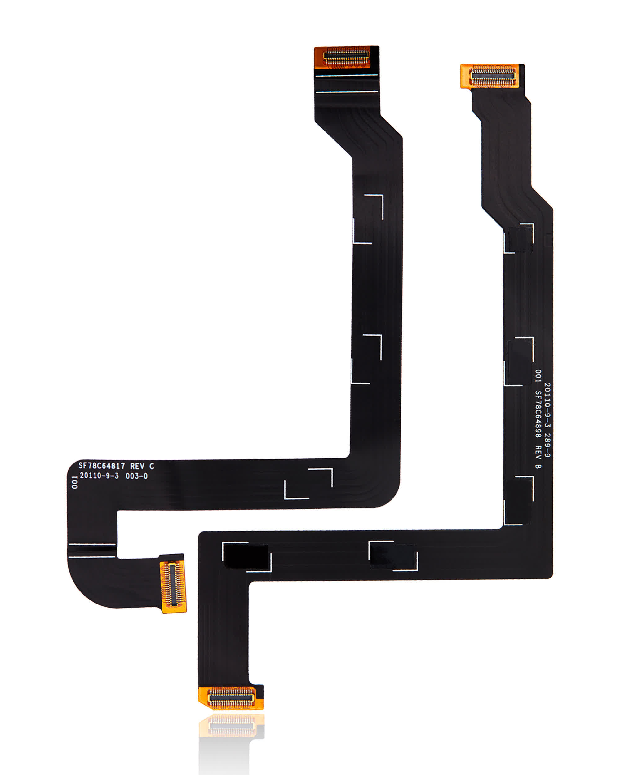 Mainboard-Flexkabel für Motorola Edge Plus (XT2061 / 2020) (2-teiliges Set)