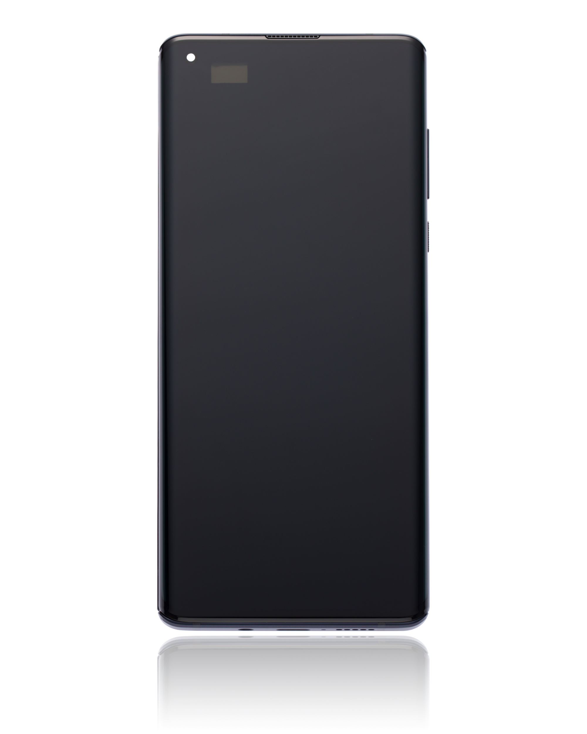OLED Display mit Rahmen für Motorola Edge 5G (XT2063 / 2020) (professionell aufgearbeitet) (Solar Black) – Bild 4