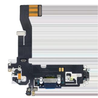 Ladebuchse Flexkabel für iPhone 12 / 12 Pro (Aftermarket Plus) (Pacific Blue)