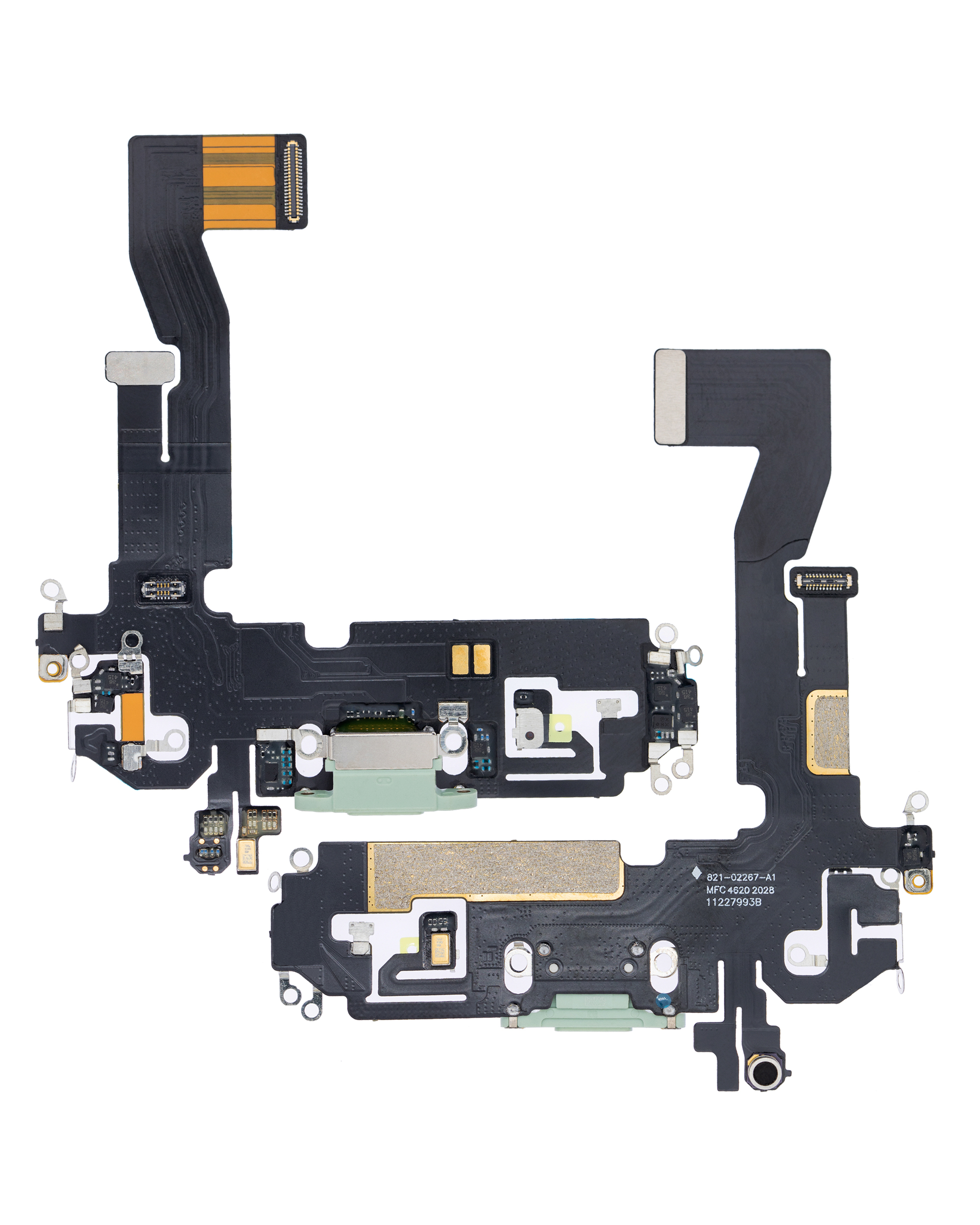 Ladebuchse Flexkabel für iPhone 12 (Aftermarket Plus) (Green (Grün)) – Bild 2