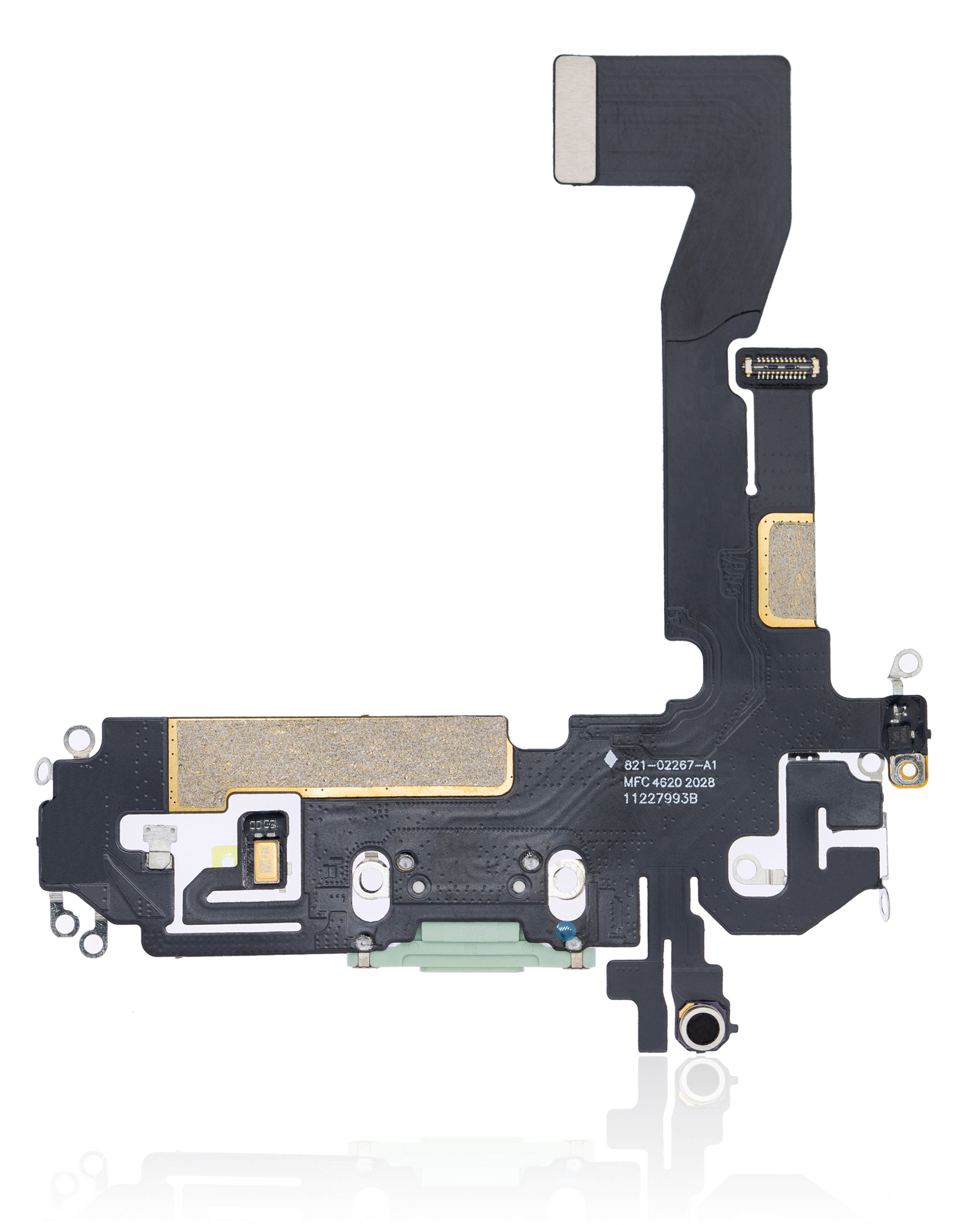 Ladebuchse Flexkabel für iPhone 12 (Aftermarket Plus) (Green (Grün)) – Bild 3