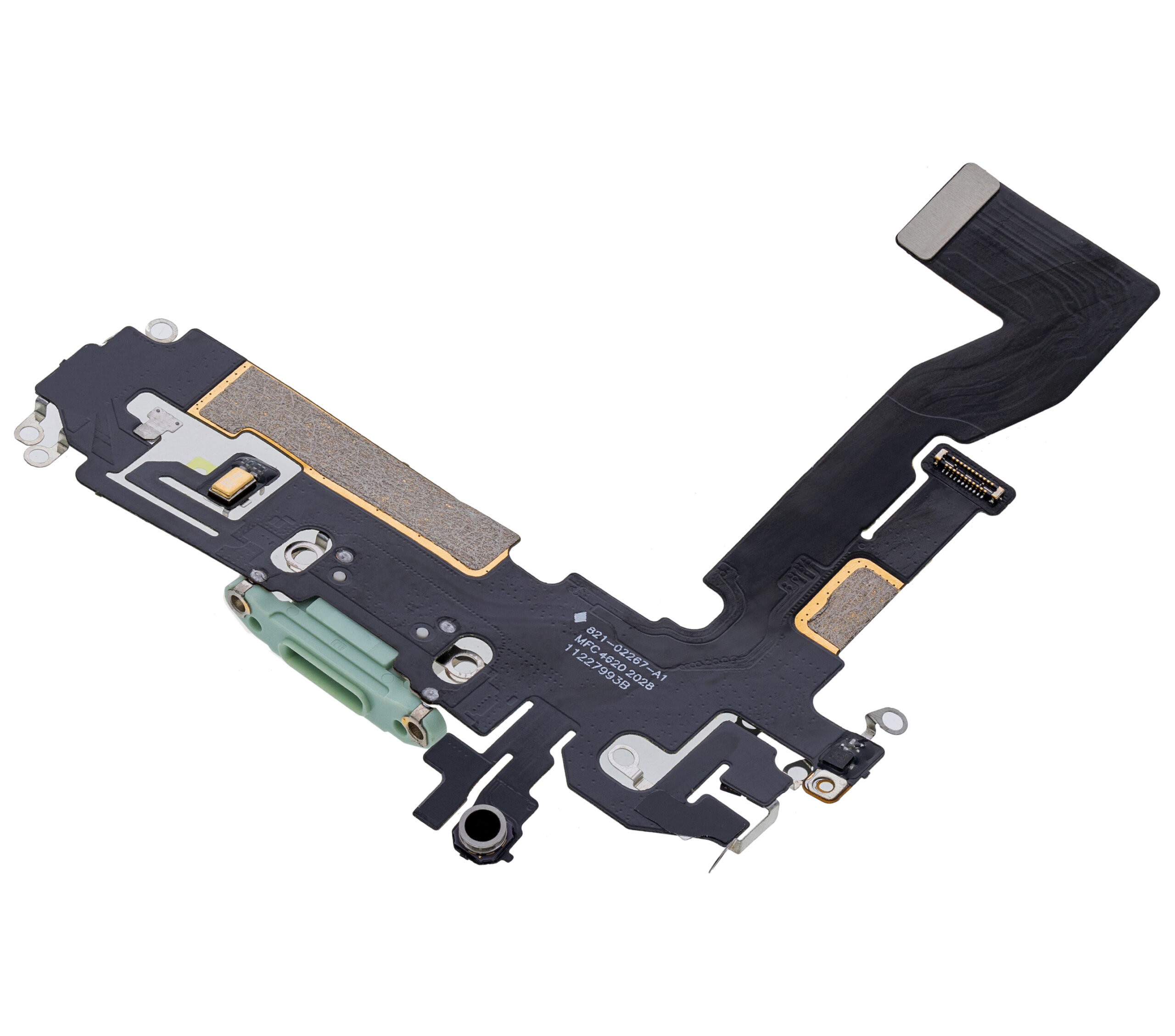 Ladebuchse Flexkabel für iPhone 12 (Aftermarket Plus) (Green (Grün)) – Bild 4