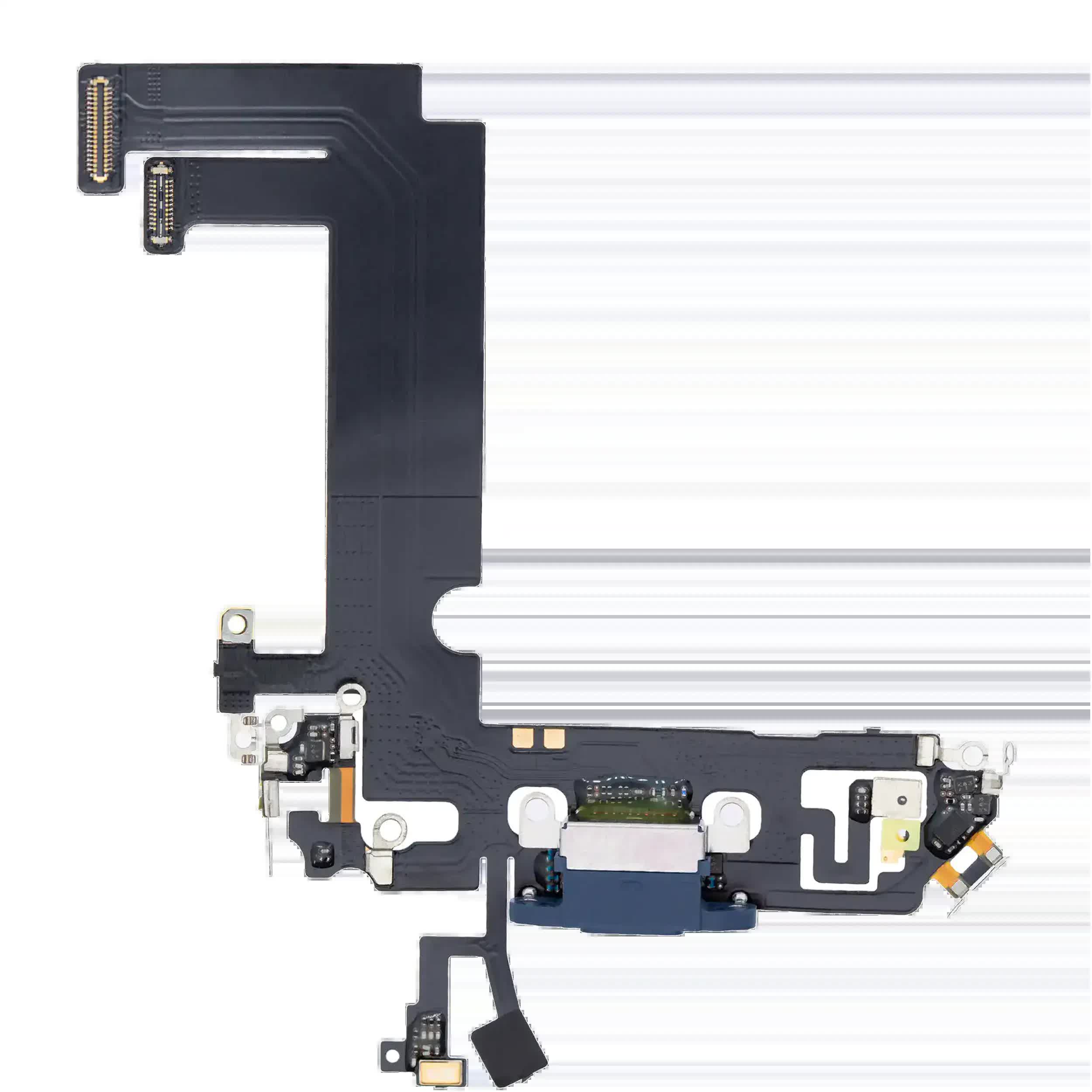 Ladebuchse Flexkabel für iPhone 12 Mini (Aftermarket Plus) (Blue (Blau))