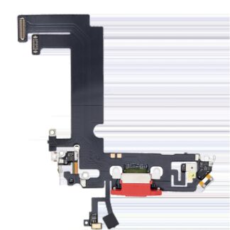 Ladebuchse Flexkabel für iPhone 12 Mini (Aftermarket Plus) (Red (Rot))