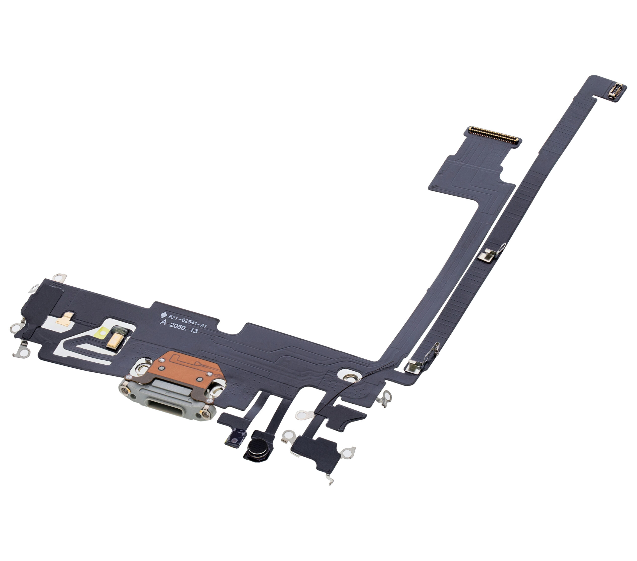 Ladebuchse Flexkabel für iPhone 12 Pro Max (Aftermarket Plus) (Silver (Silber)) – Bild 4