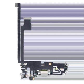 Ladebuchse Flexkabel für iPhone 12 Pro Max (Aftermarket Plus) (Silver (Silber))