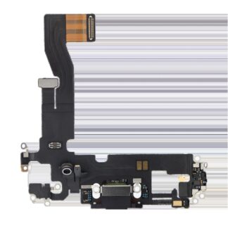 Ladebuchse Flexkabel für iPhone 12 / 12 Pro (ausgebautes Originalteil) (Graphite)