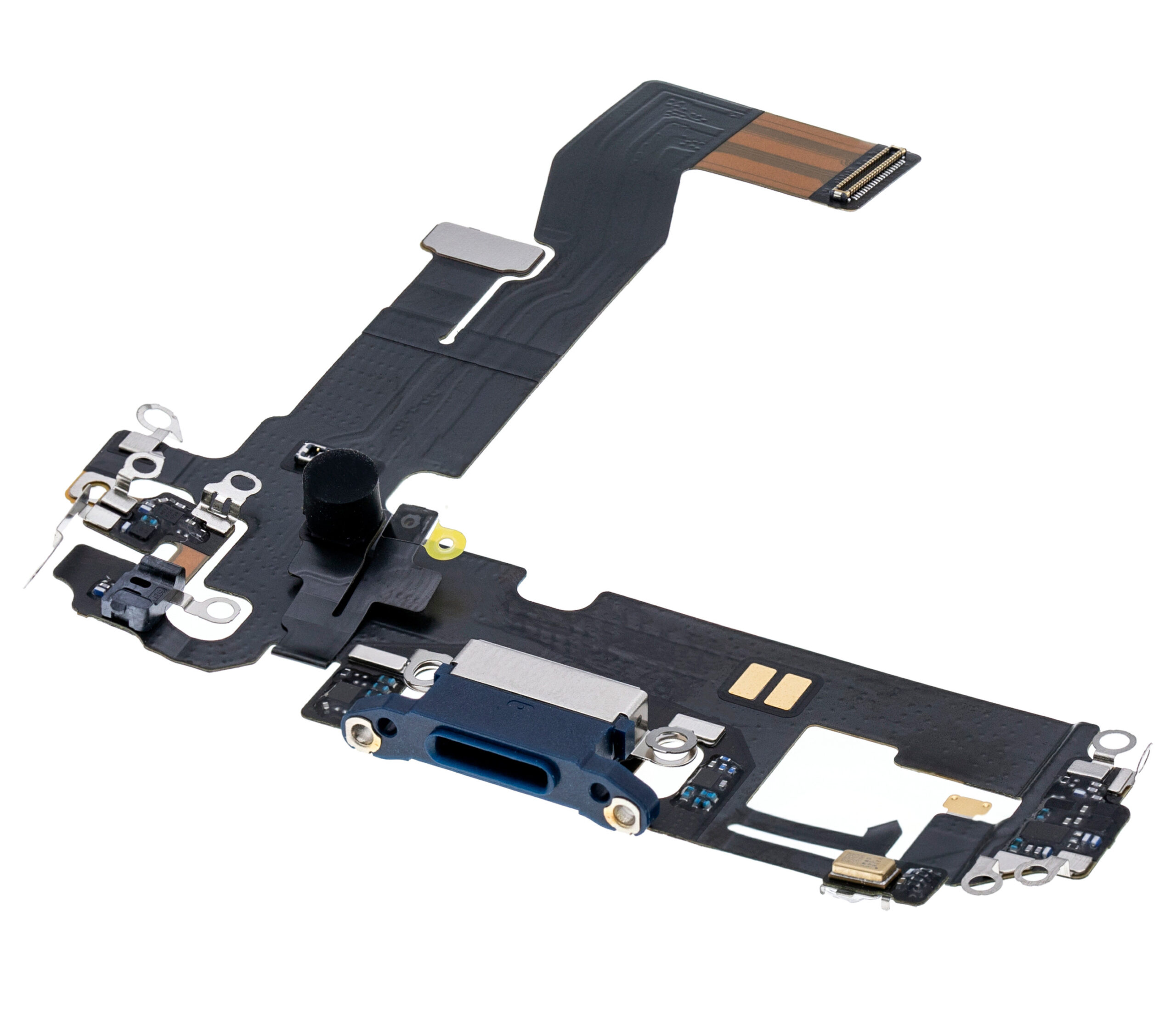Ladebuchse Flexkabel für iPhone 12 Pro (ausgebautes Originalteil) (Pacific Blue) – Bild 3