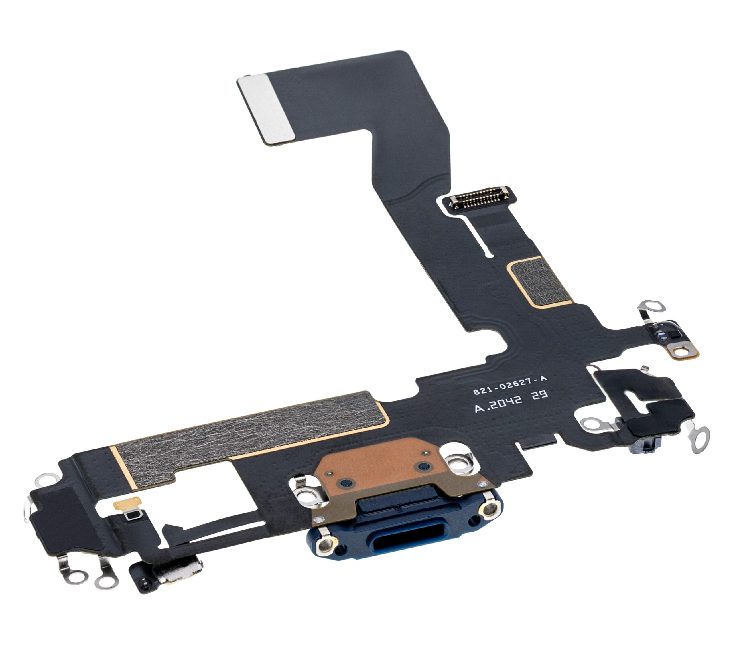 Ladebuchse Flexkabel für iPhone 12 Pro (ausgebautes Originalteil) (Pacific Blue) – Bild 4