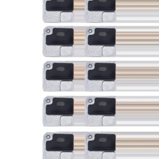 Flash Light / Power Flex Halterung mit Microphone Mesh für iPhone 12 (White (Weiß)) (10er-Pack)