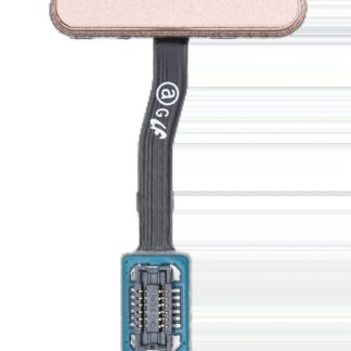 Power & Fingerabdrucksensor mit Flexkabel für Samsung Galaxy S10E (Flamingo Pink (Rosa))