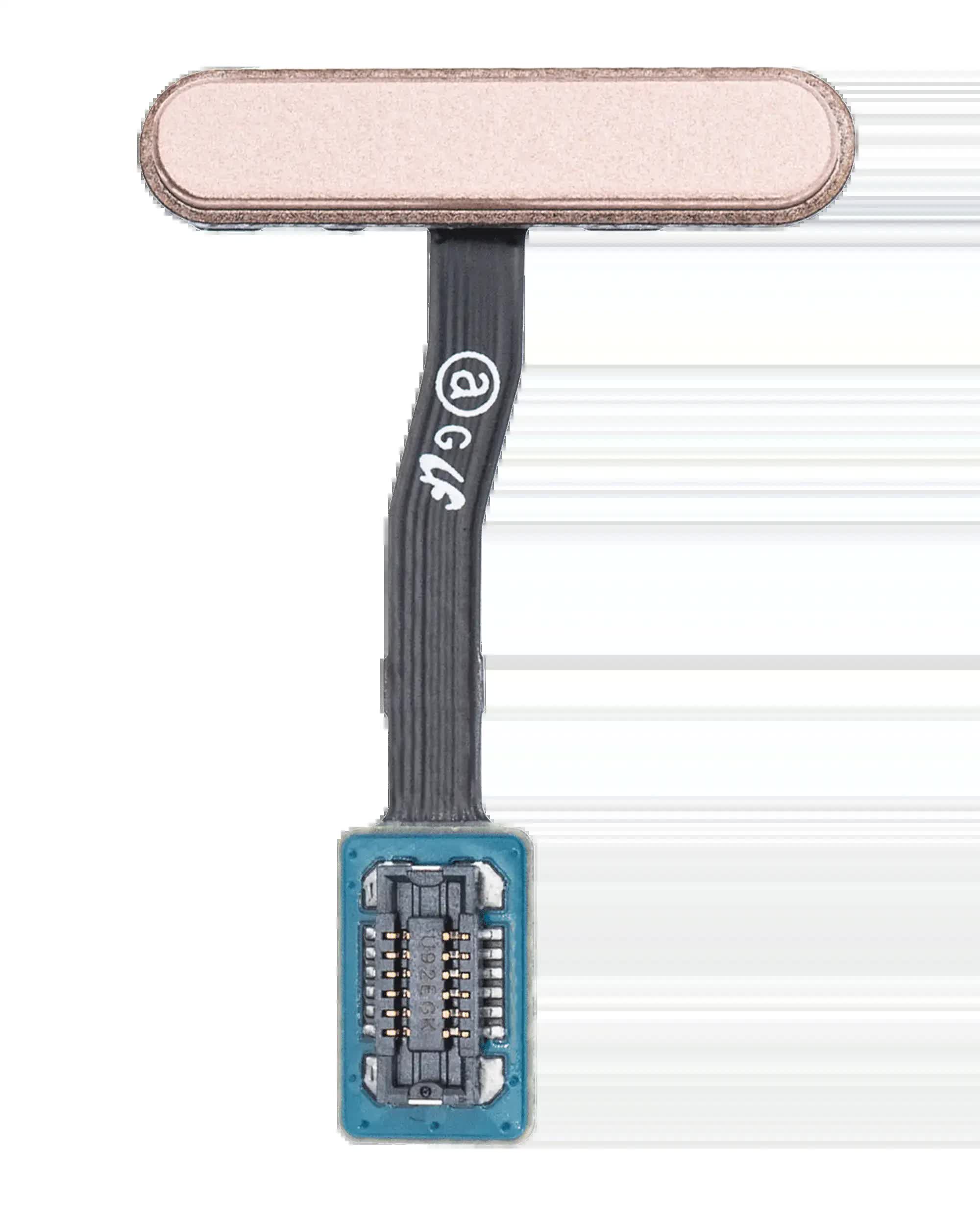 Power & Fingerabdrucksensor mit Flexkabel für Samsung Galaxy S10E (Flamingo Pink (Rosa))